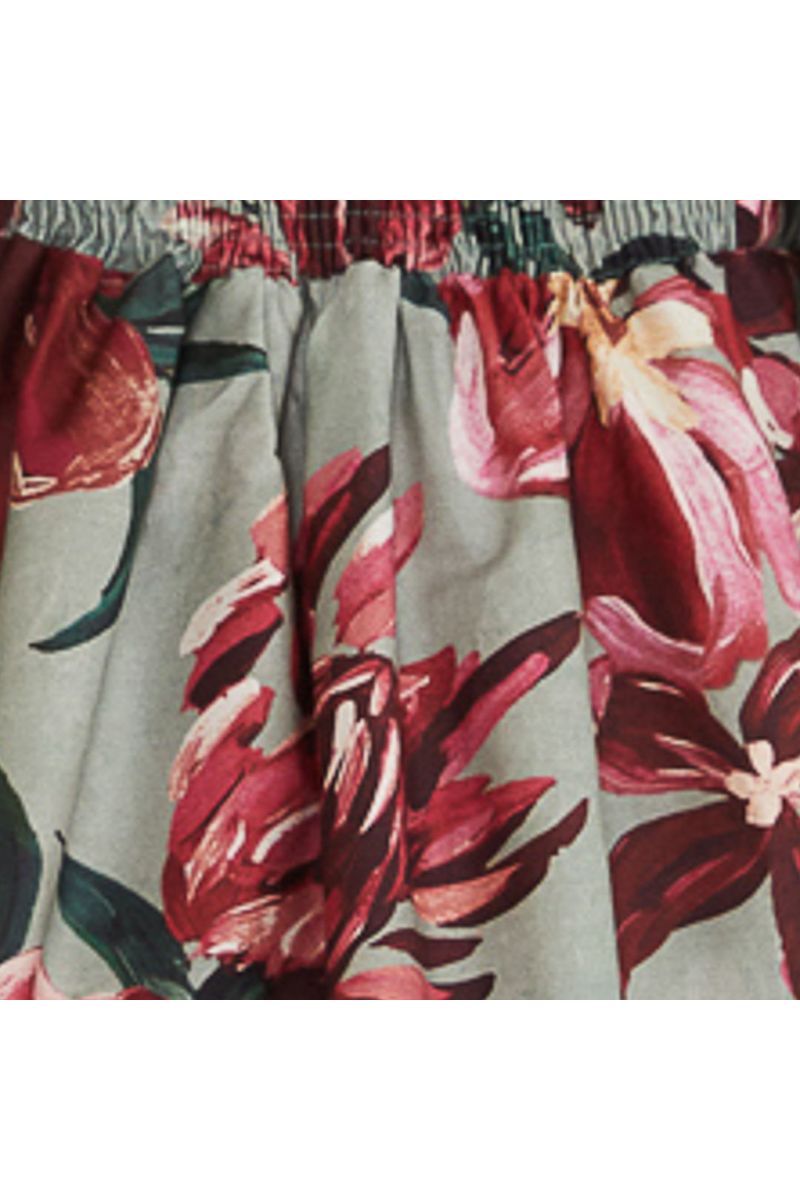 Vestido Curto Estampado Lineia