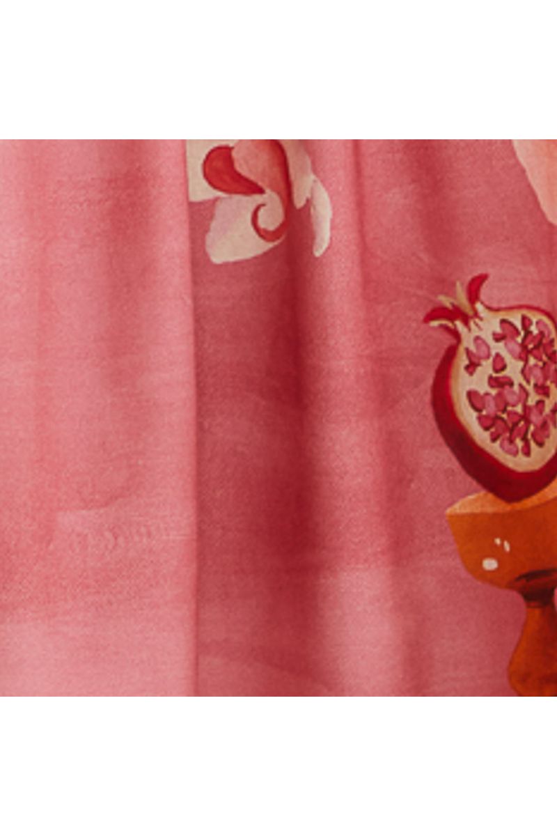 Saia Estampada Afrodite Rosa Jambo