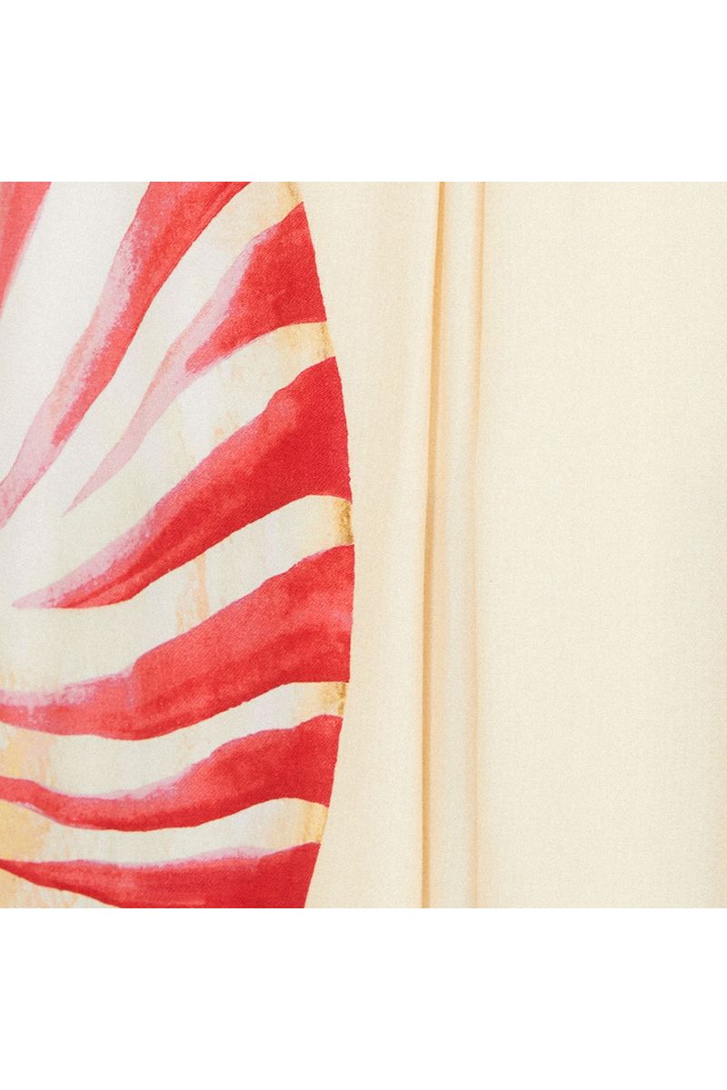 Macacão Cropped Estampado Amonita