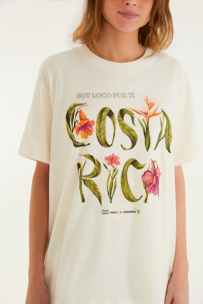 T-Shirt Média Soy Costa Rica