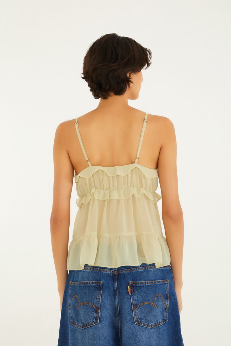 Blusa Babados Alcinhas