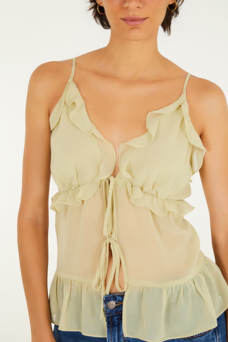 Blusa Babados Alcinhas