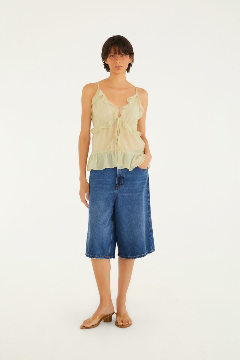 Blusa Babados Alcinhas