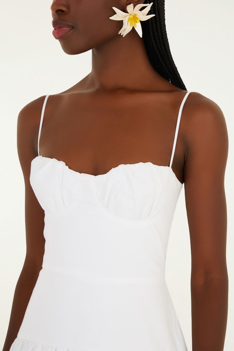 Vestido Balonê Alcinhas Meia Taça