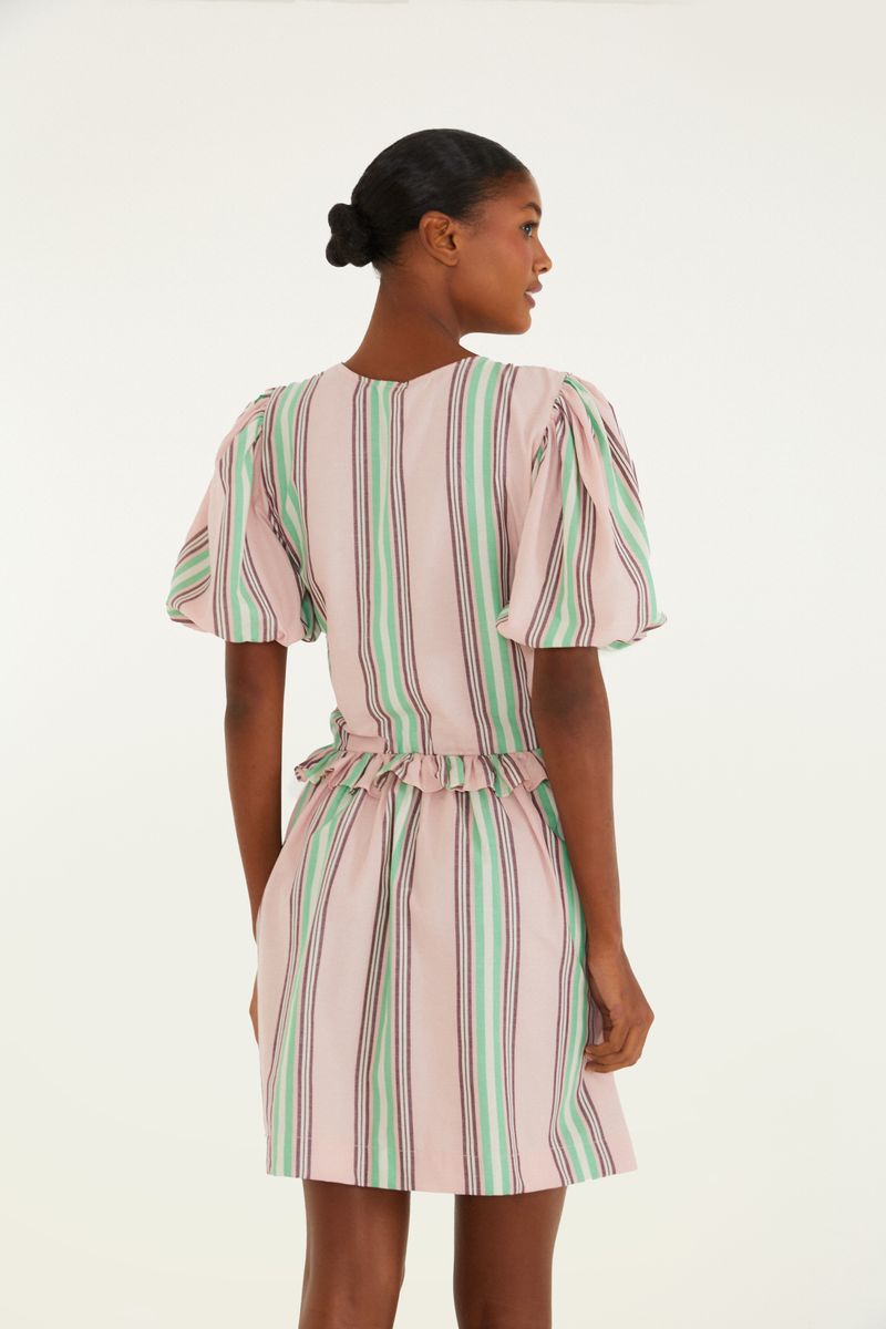 Vestido Curto Lastex Listra Licor
