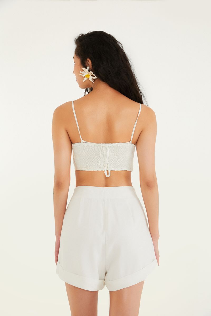 Short Alfaiataria Bolso