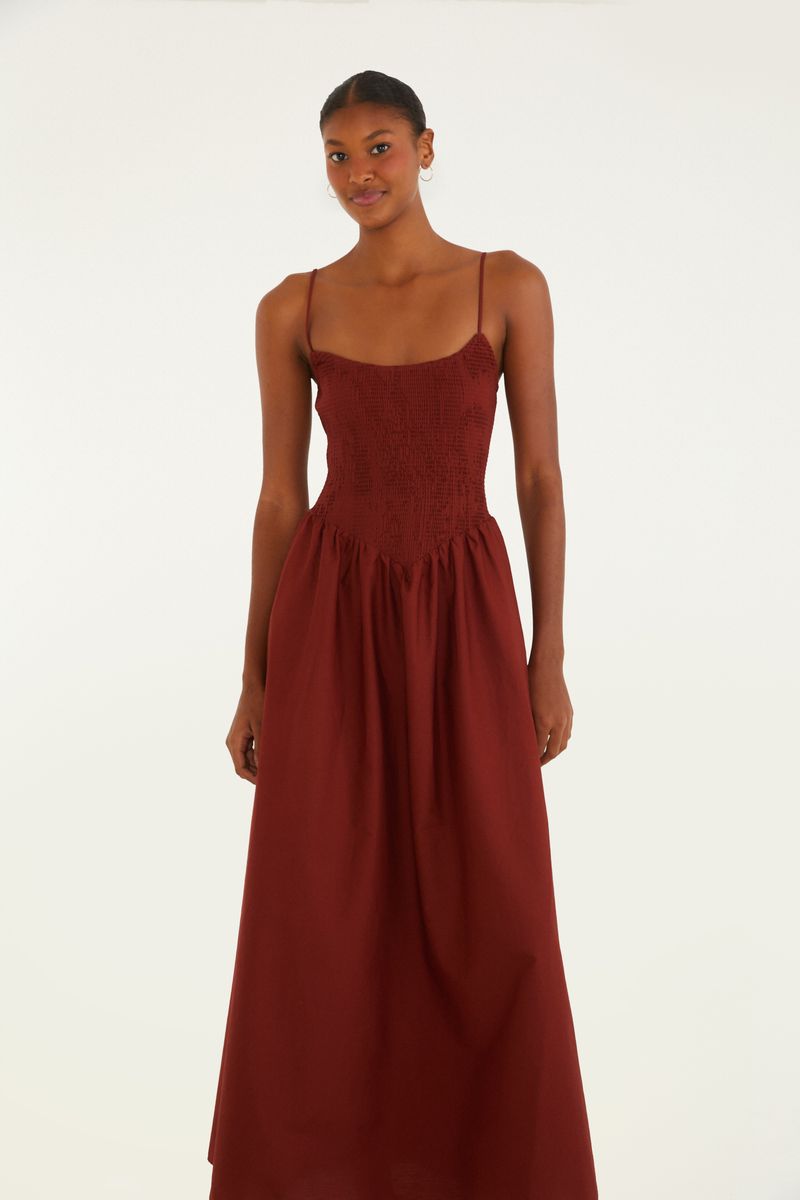 Vestido Corselet Lastex