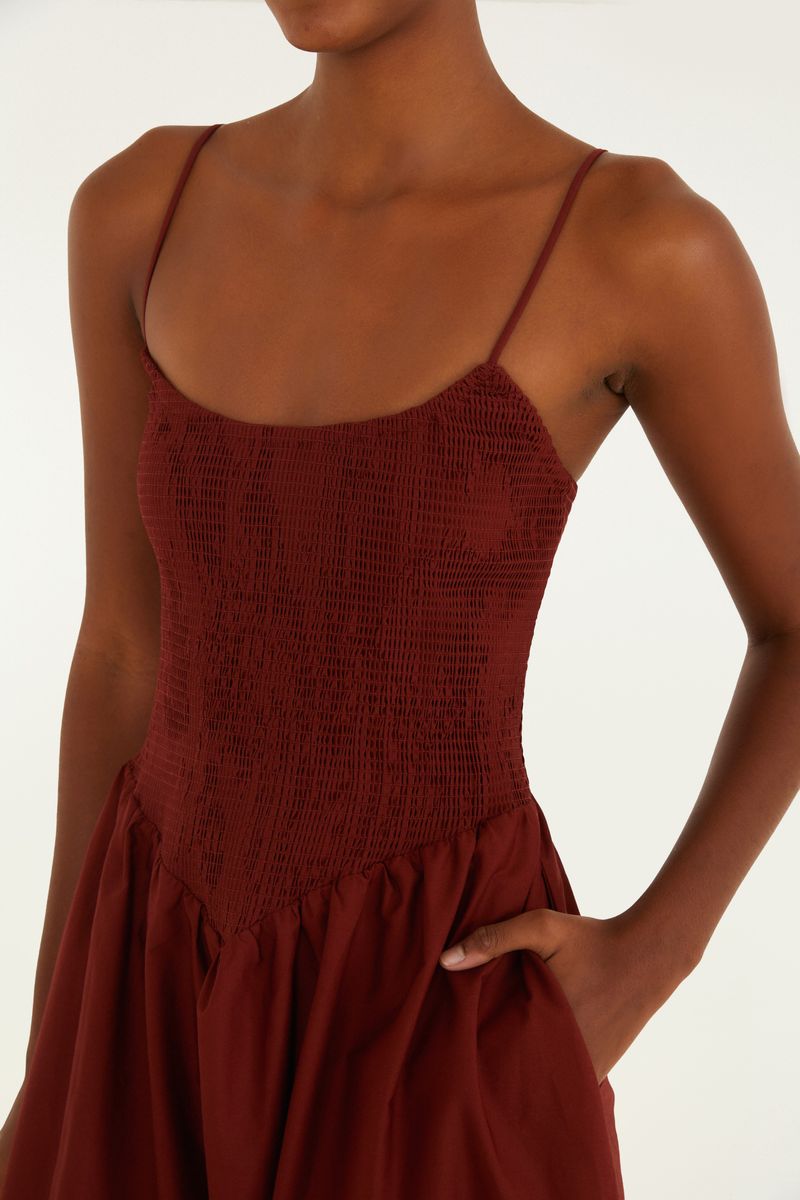 Vestido Corselet Lastex