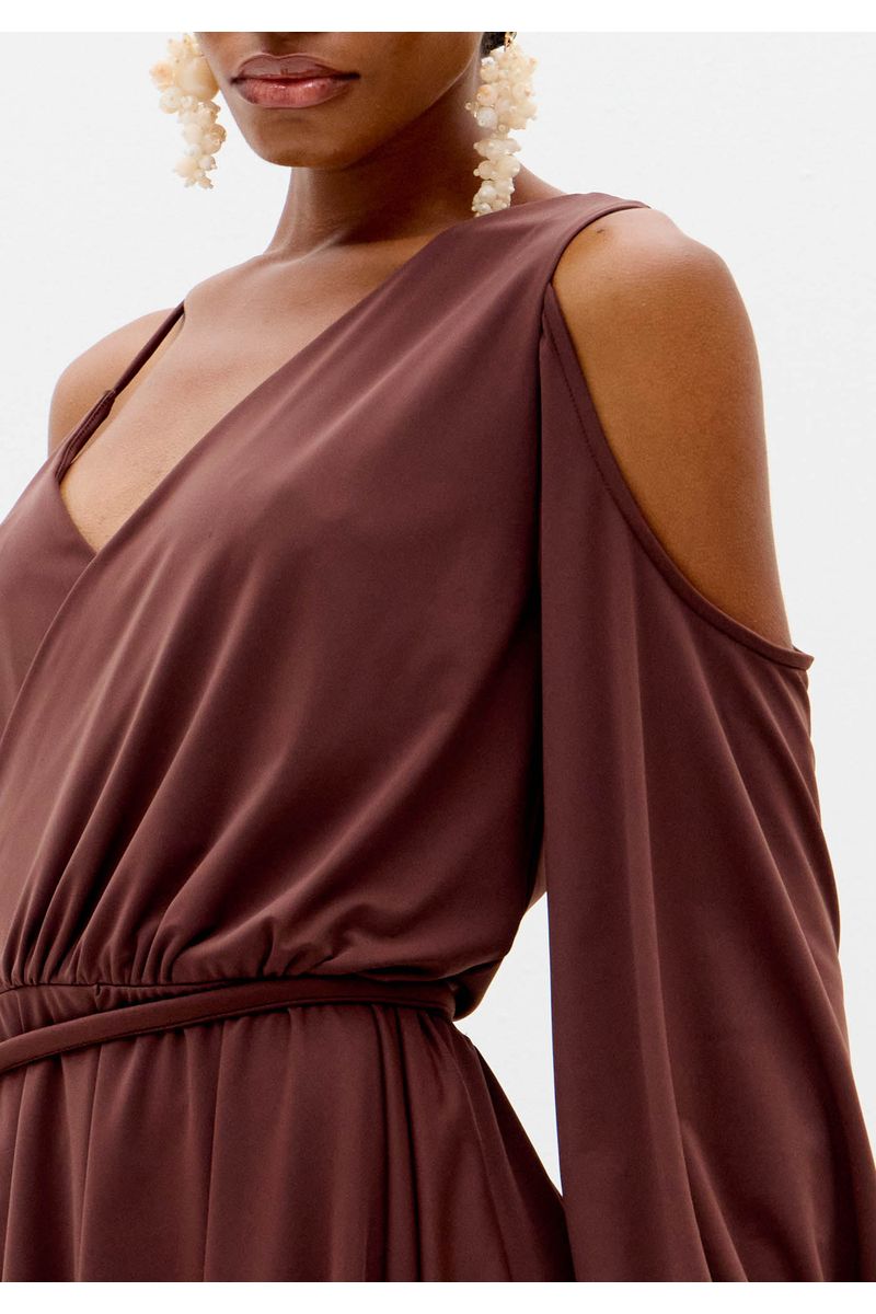 Vestido Curto Assimétrico