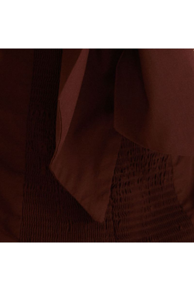 Vestido Curto Frente Única Balonê Alças