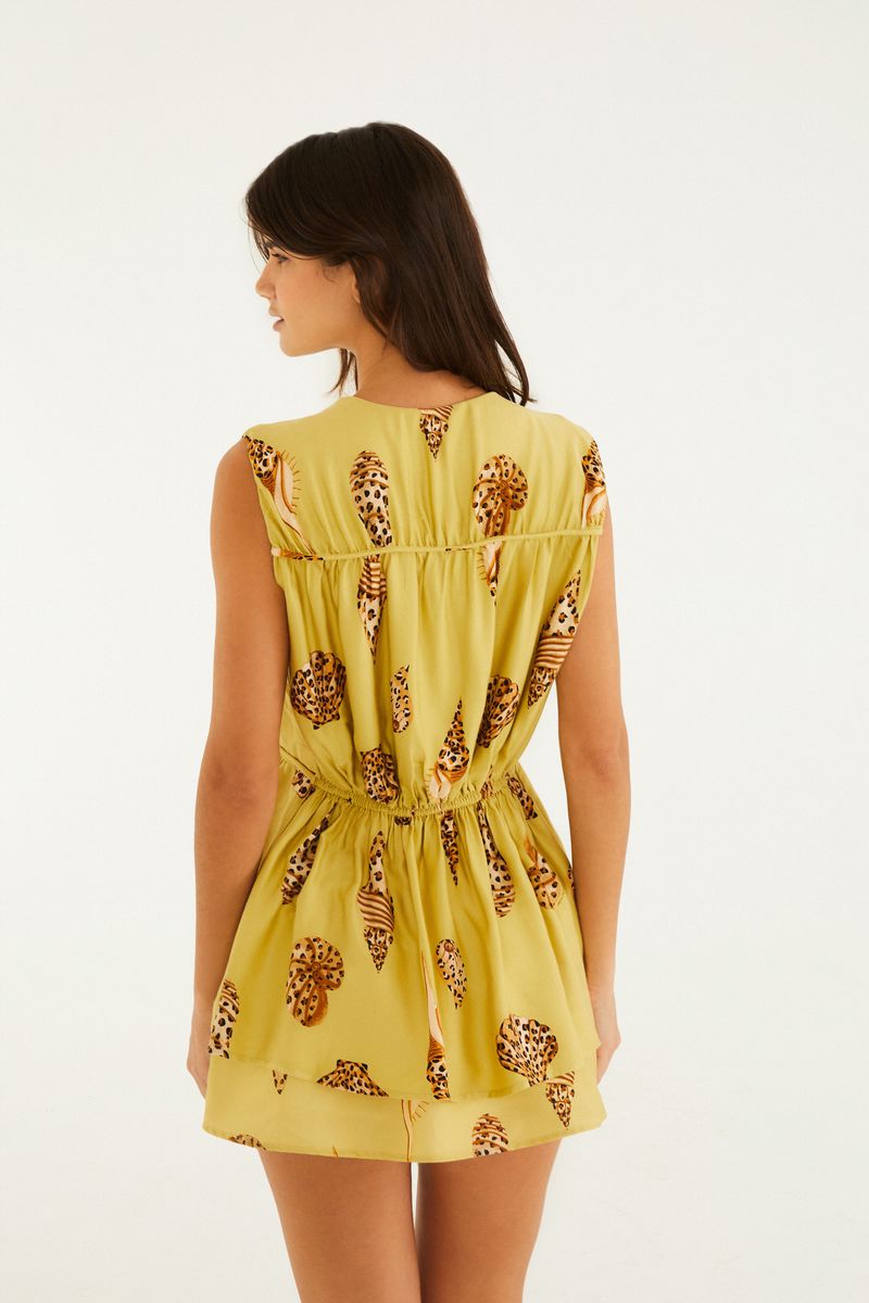 Blusa Concha Pintada
