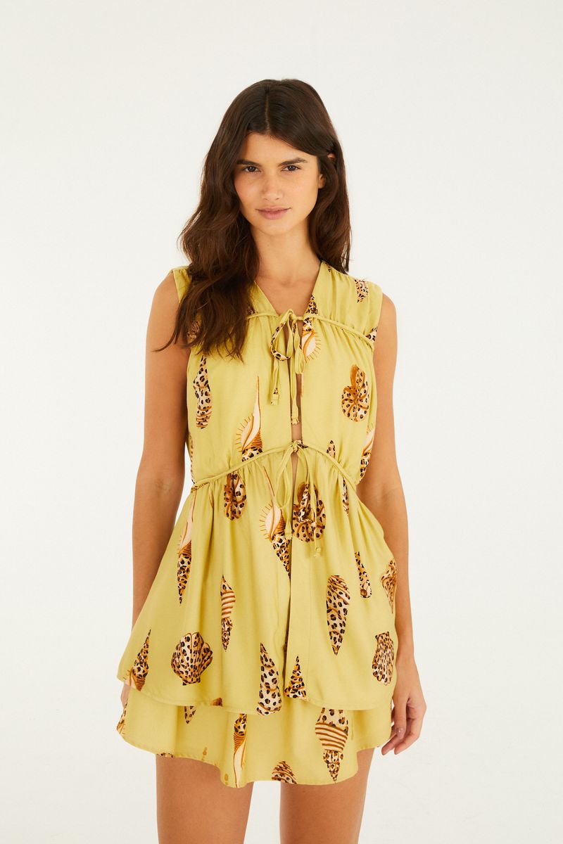 Blusa Concha Pintada