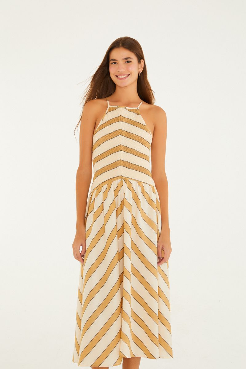 Vestido Listras Lene