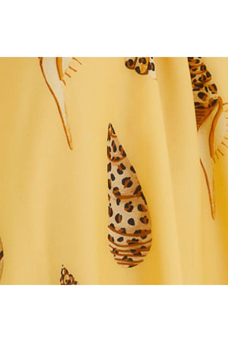 Vestido Longo Concha Pintada