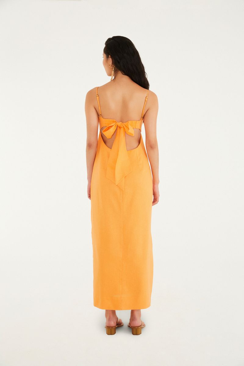 Vestido Reto Alcinhas