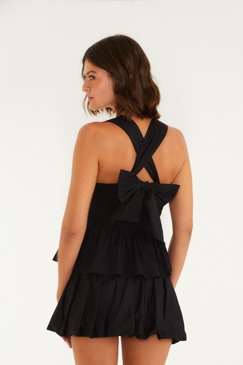 Blusa Lastex Peplum