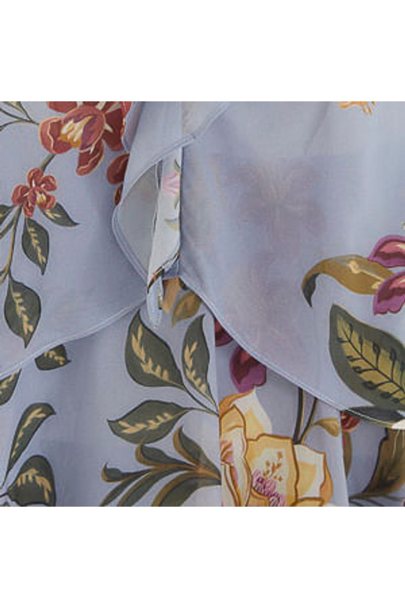 Vestido Curto Estampado Floral Beatriz