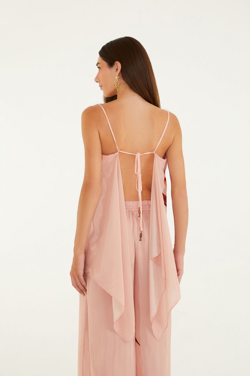 Blusa Estampada Maxi Estrelícia