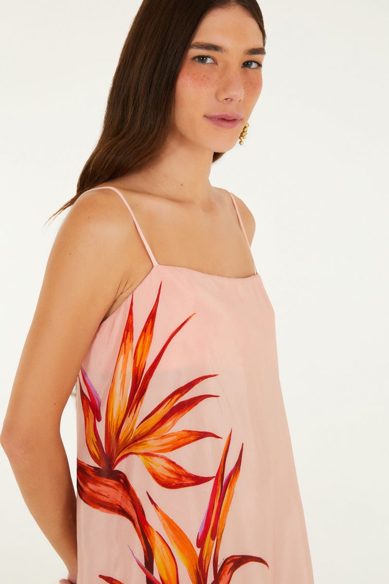 Blusa Estampada Maxi Estrelícia
