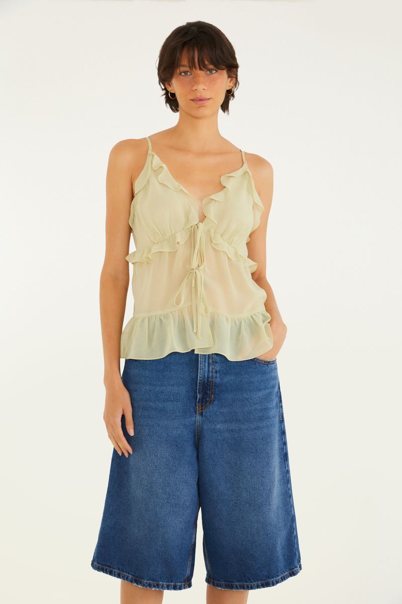 Bermuda Jorts Jeans