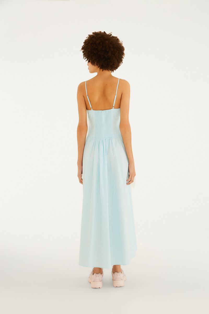 Vestido Alcinhas Decote