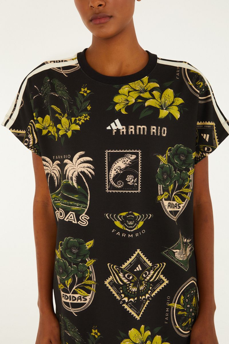 Vestido T-Shirt Adidas Label Garden