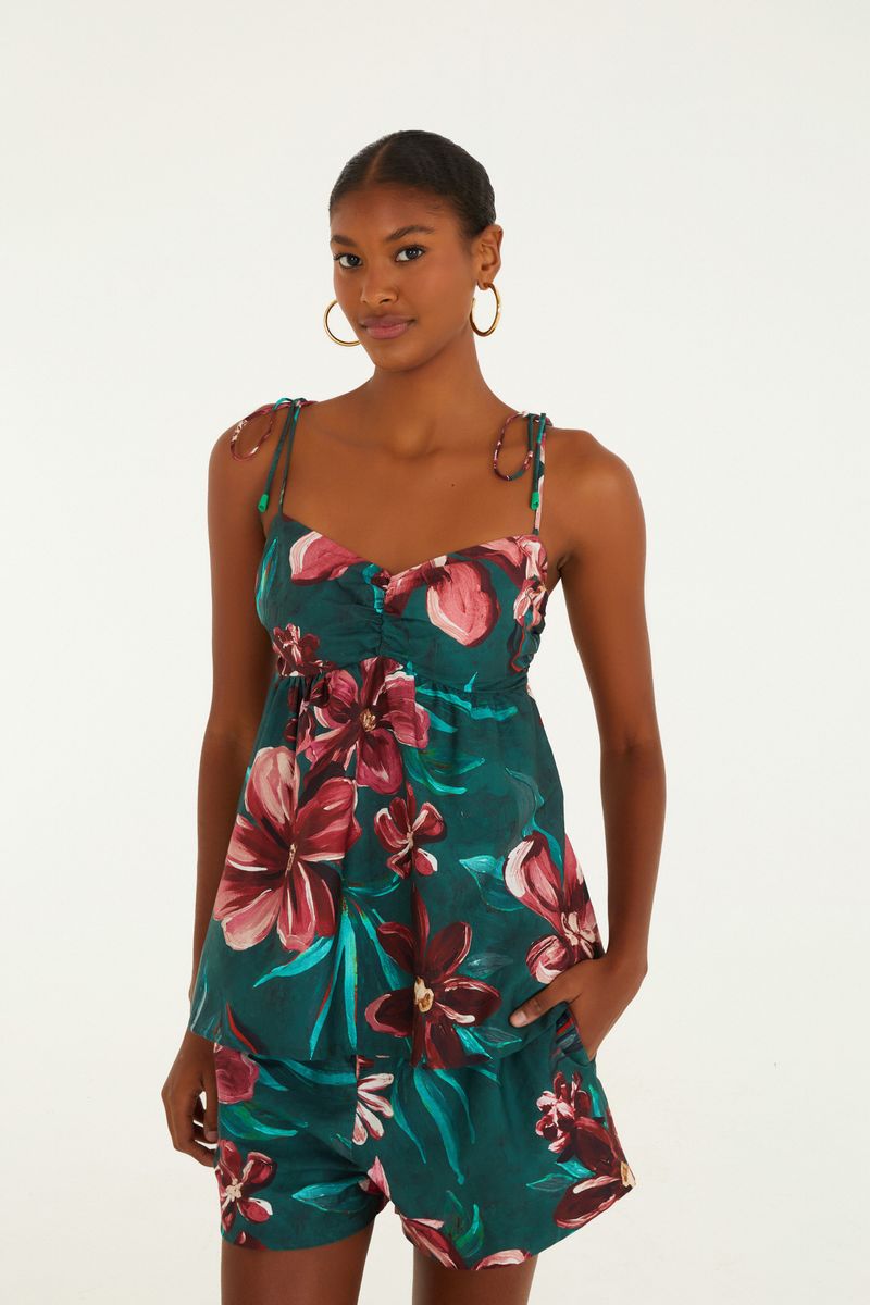 Short Estampado Lineia