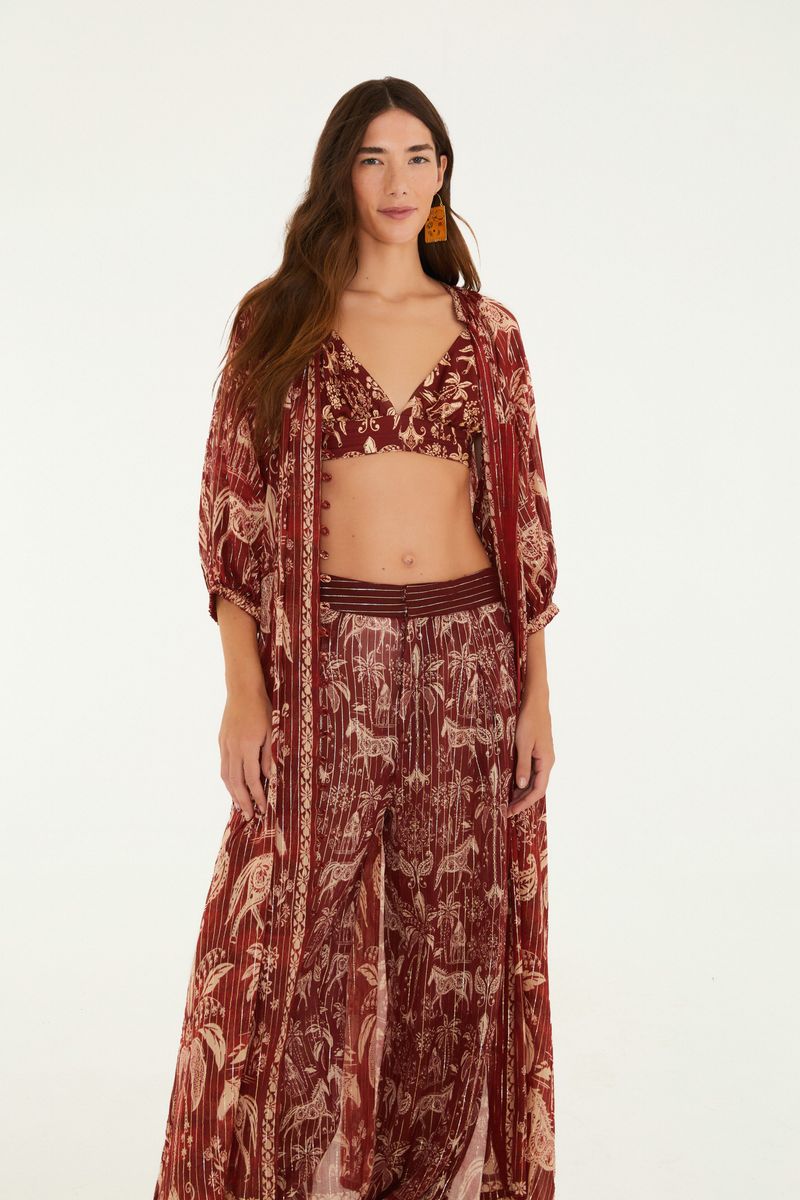 Calça Estampada Haras