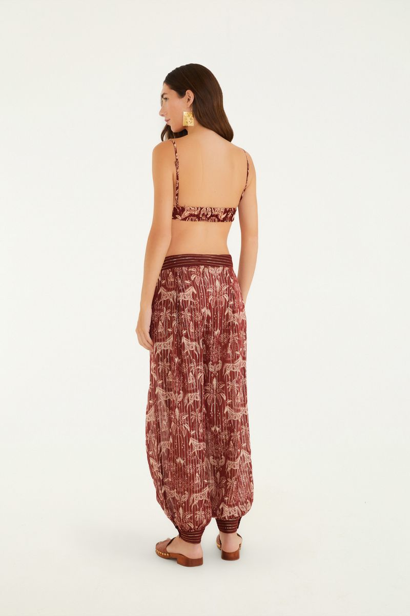 Calça Estampada Haras