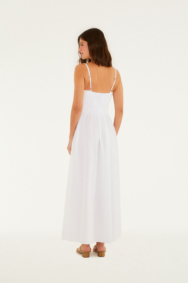Vestido Alcinhas Amarração Frente