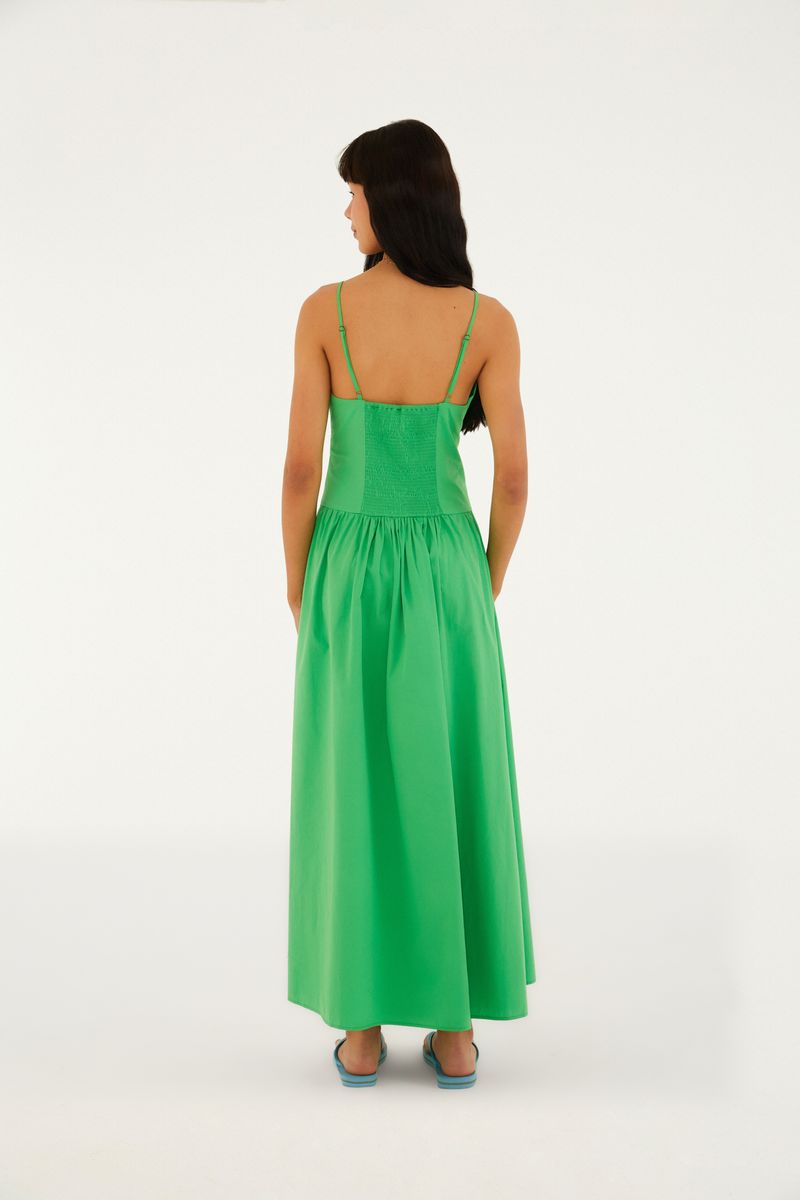 Vestido Alcinhas Decote