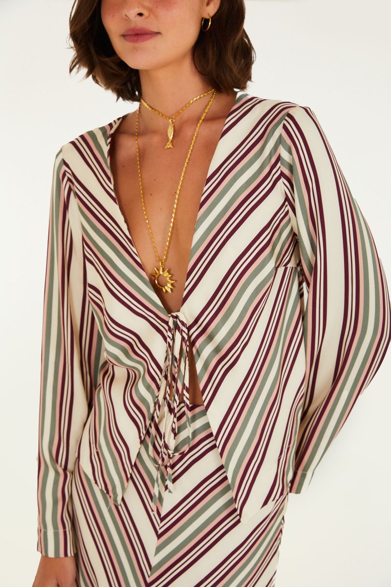 Camisa Listra Licor