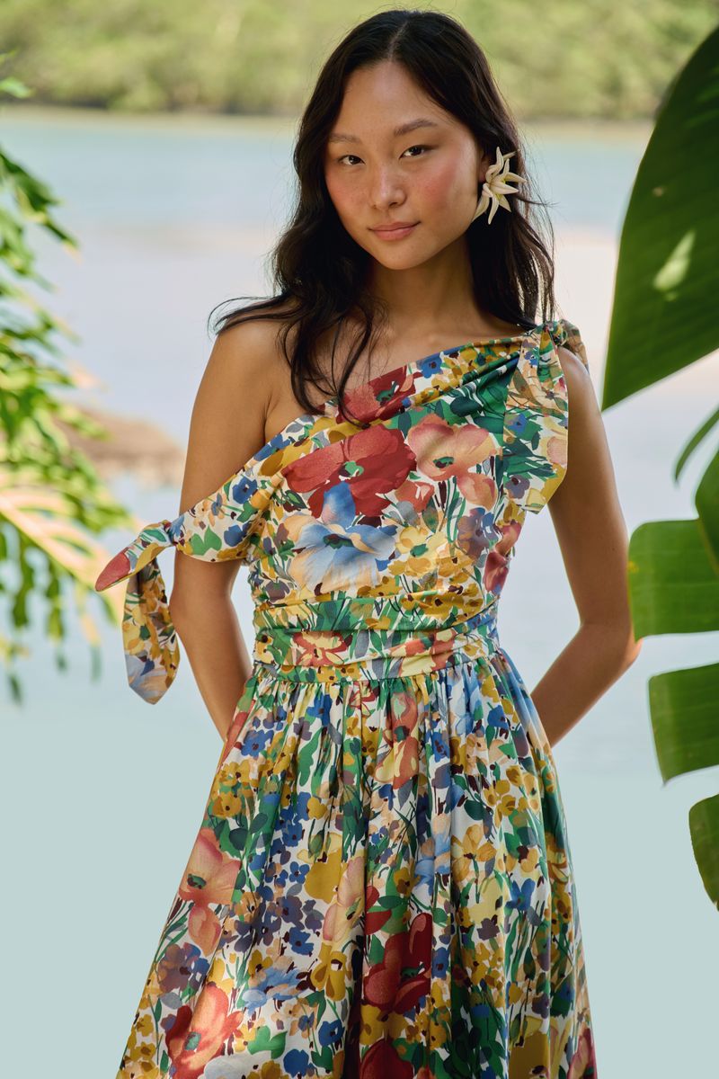Vestido Estampado Camponesa