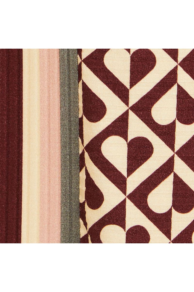 Saia Midi Estampada Amore