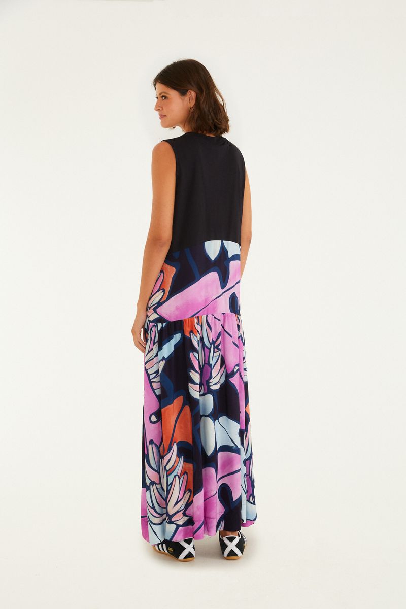 Vestido Cropped Regata Rio Vertical