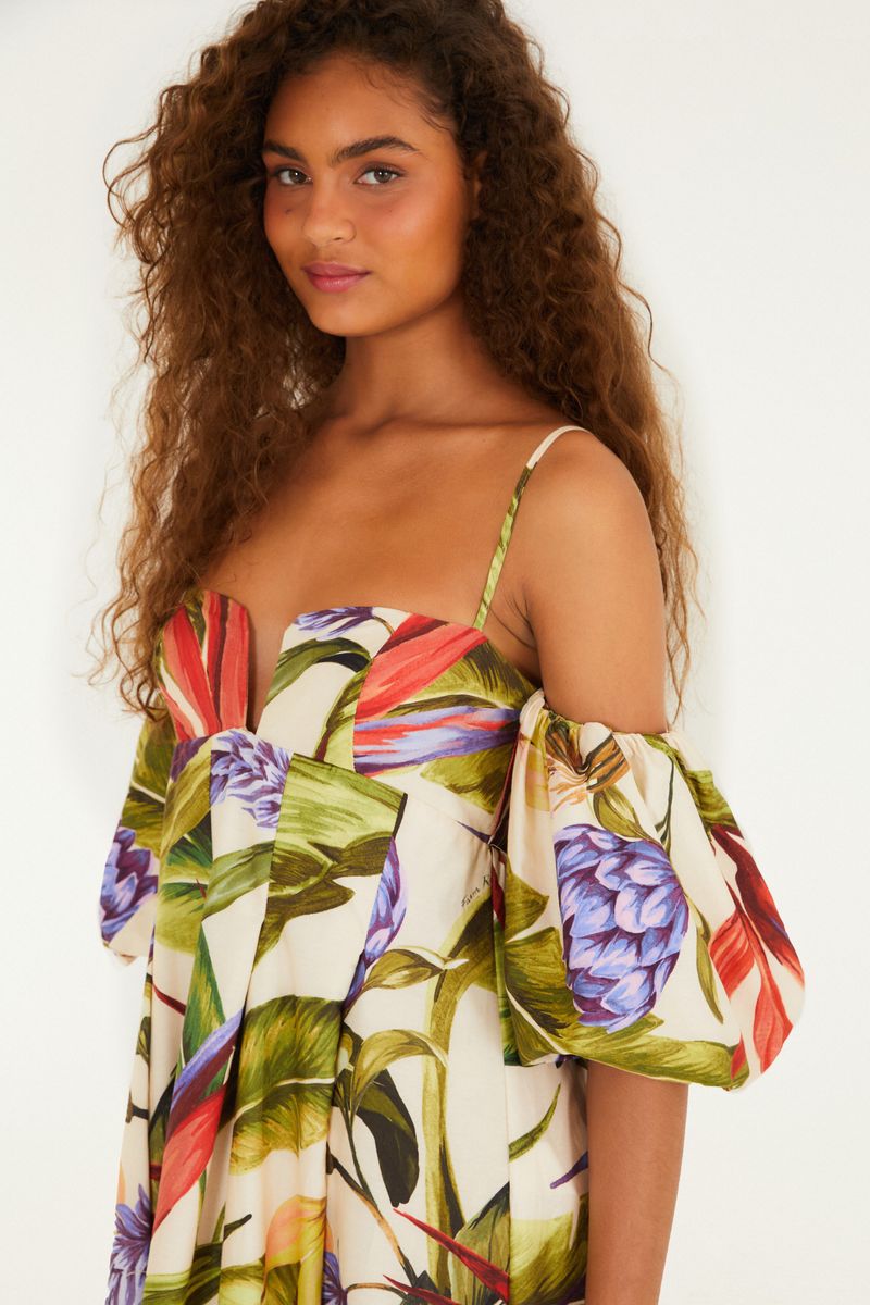 Vestido Estampado Florarte