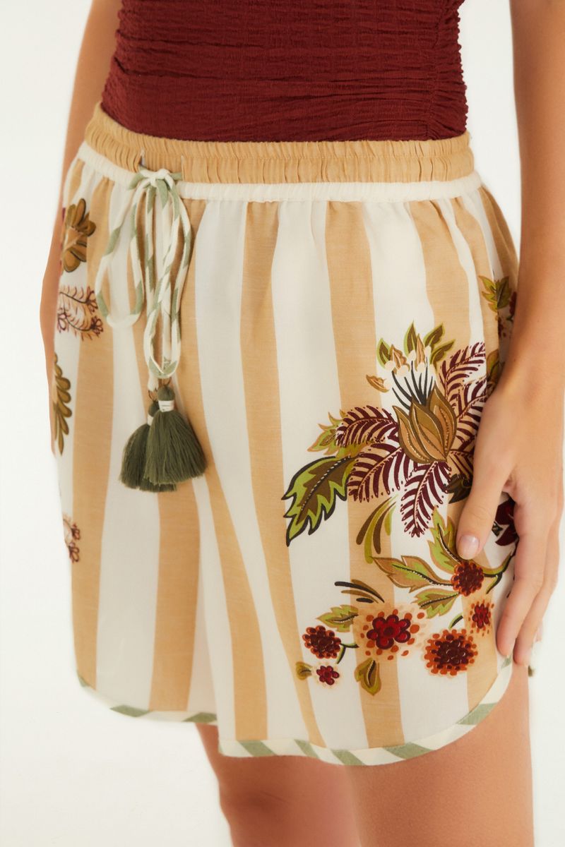 Short Estampado Floral Ligia