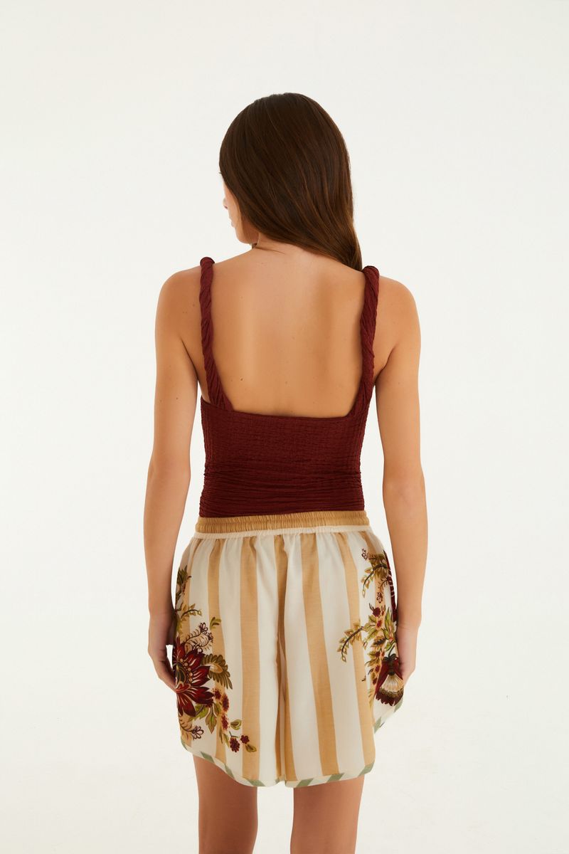 Short Estampado Floral Ligia
