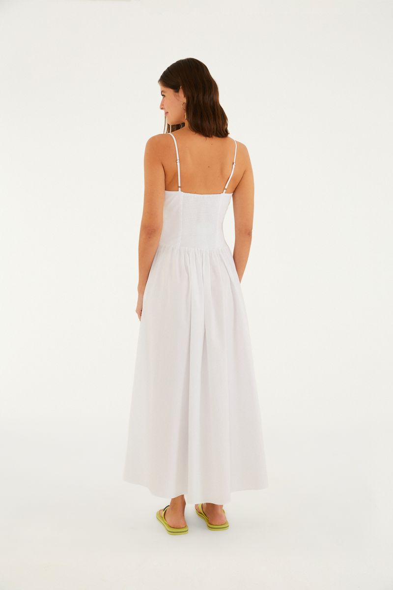 Vestido Alcinhas Decote