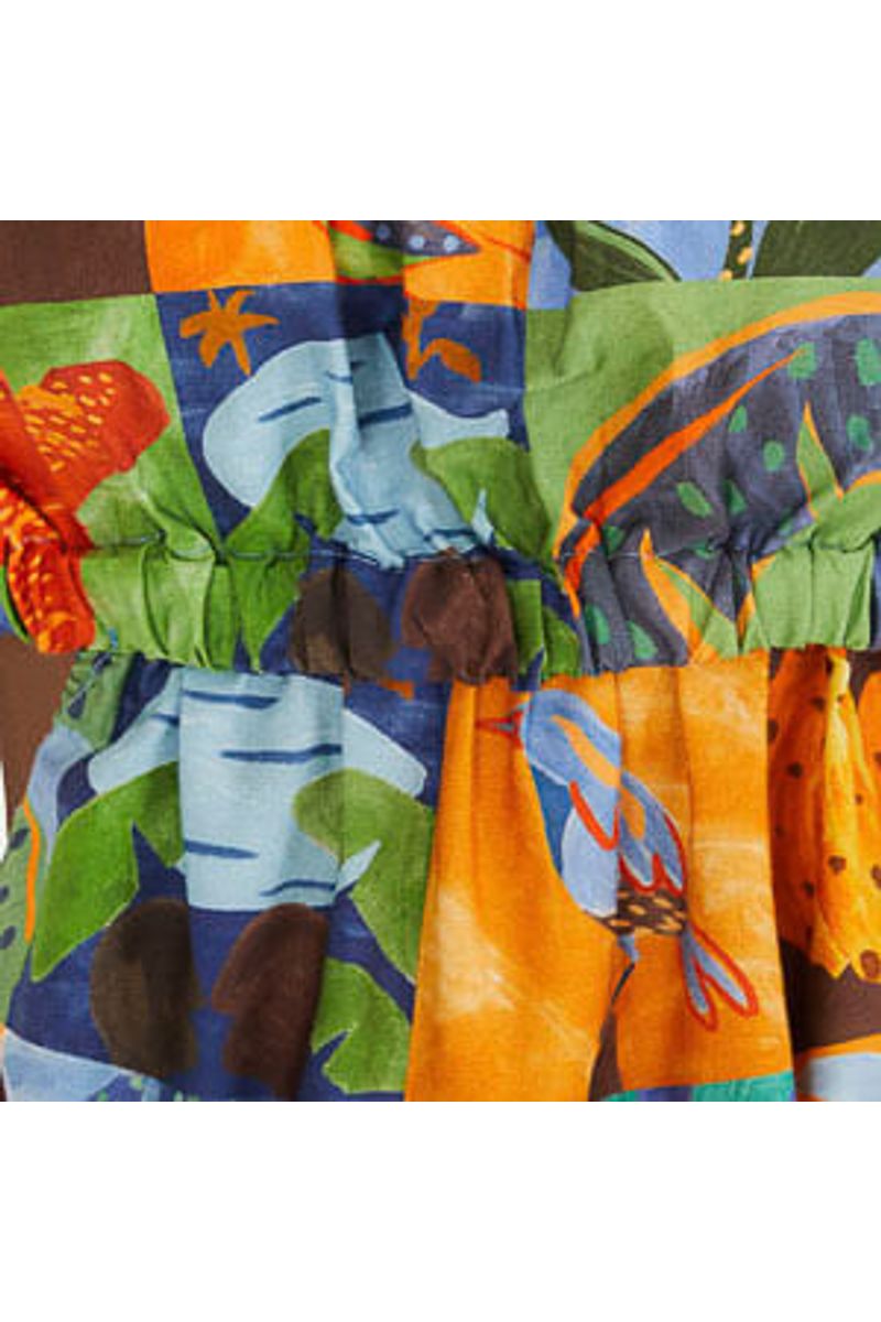 Vestido Stopper Estampado Lago Do Amor