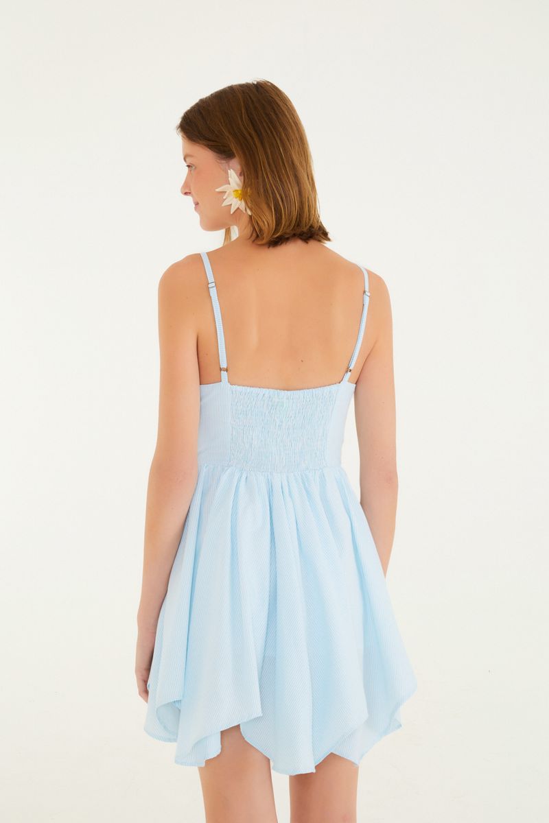 Vestido Curto Listra