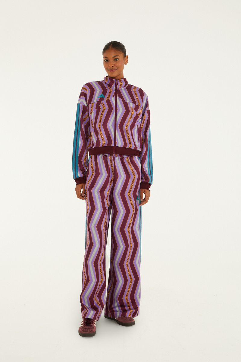 Casaco Adidas Zig Zag Stripes Lilac