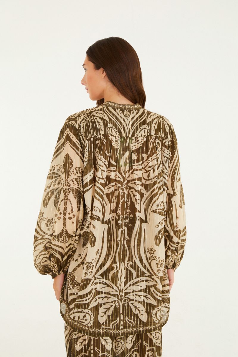 Camisa Estampada Serra Tropical