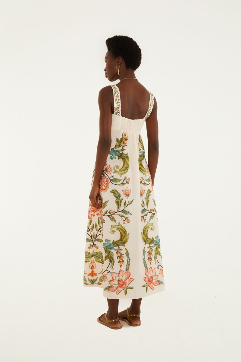 Vestido Cropped Estampado Natalia