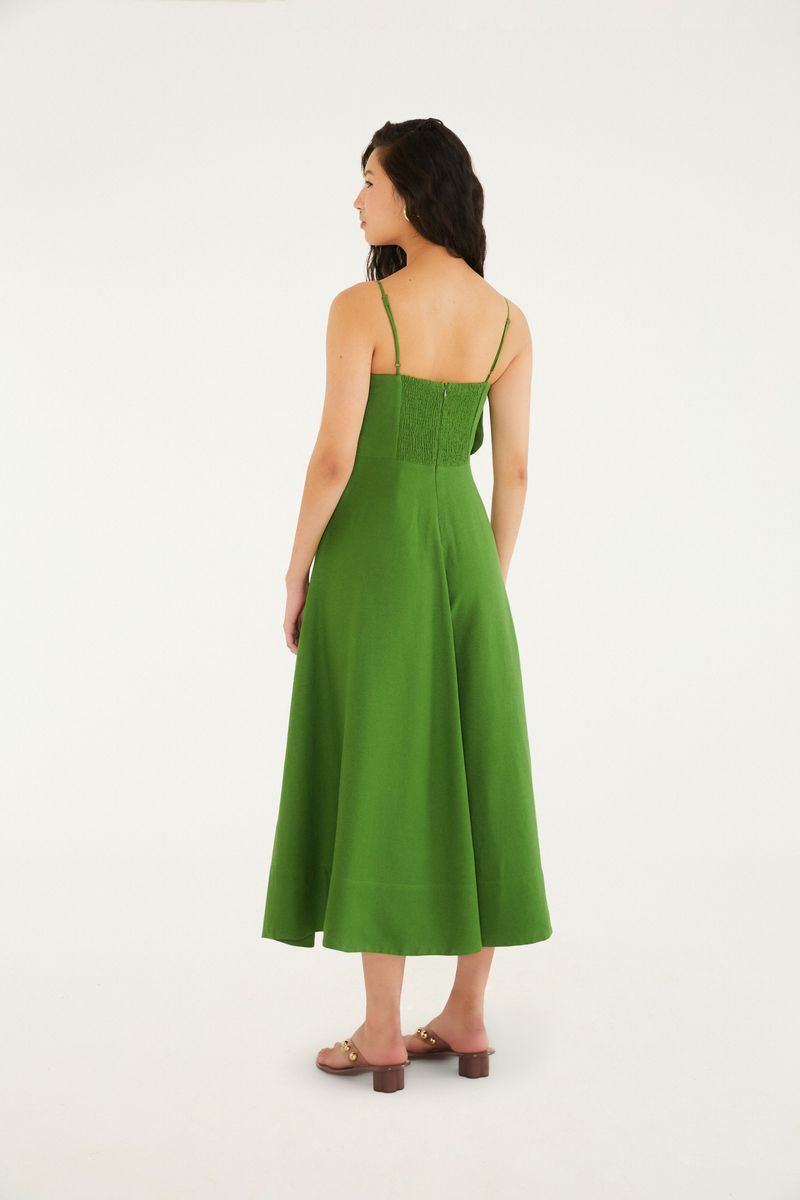 Vestido Artesanal Flor Gabrielle