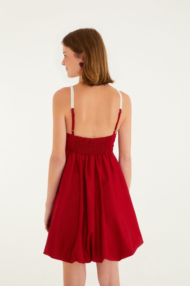 Vestido Balonê Alcinhas