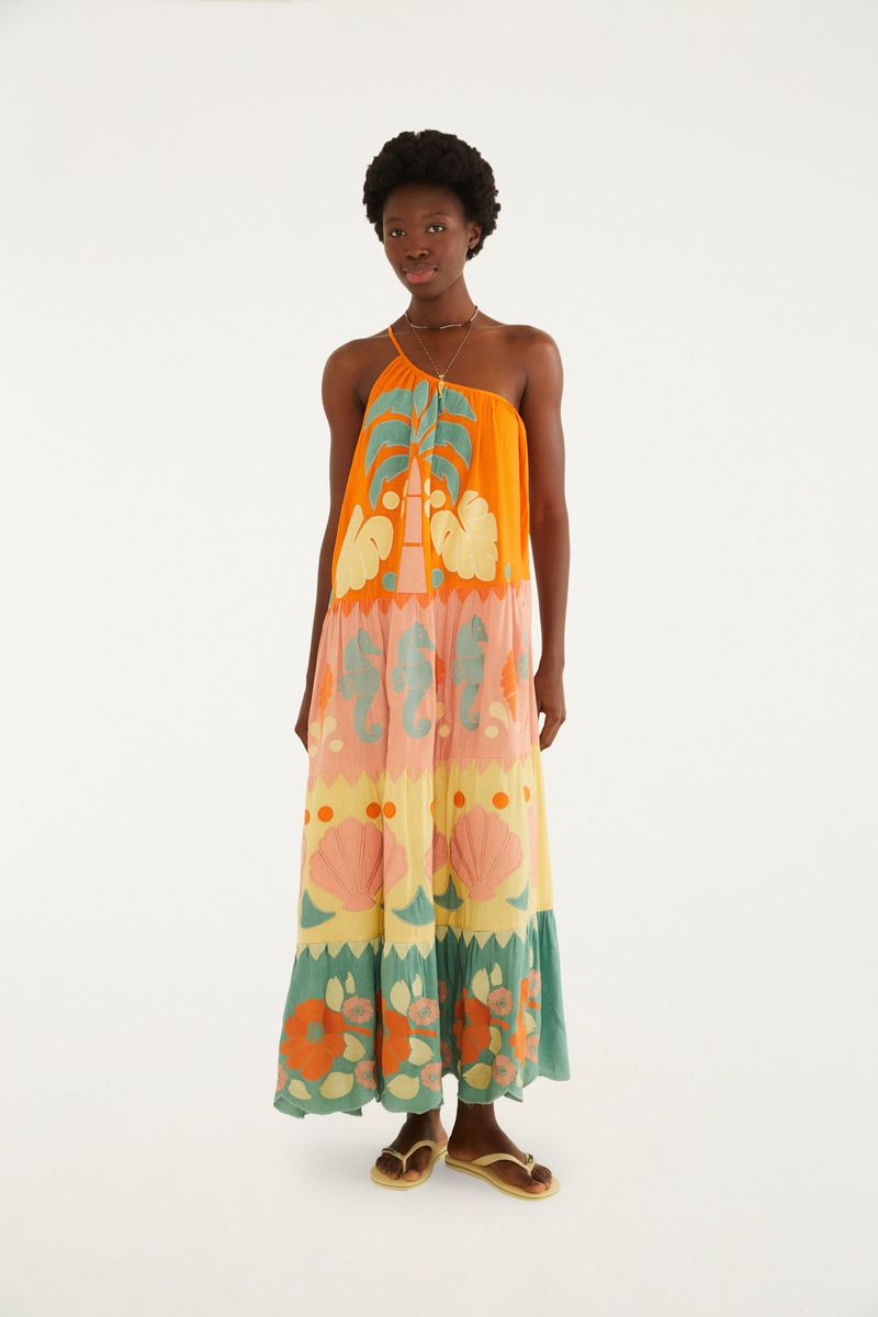 Vestido Cutwork Souvenir Litoral