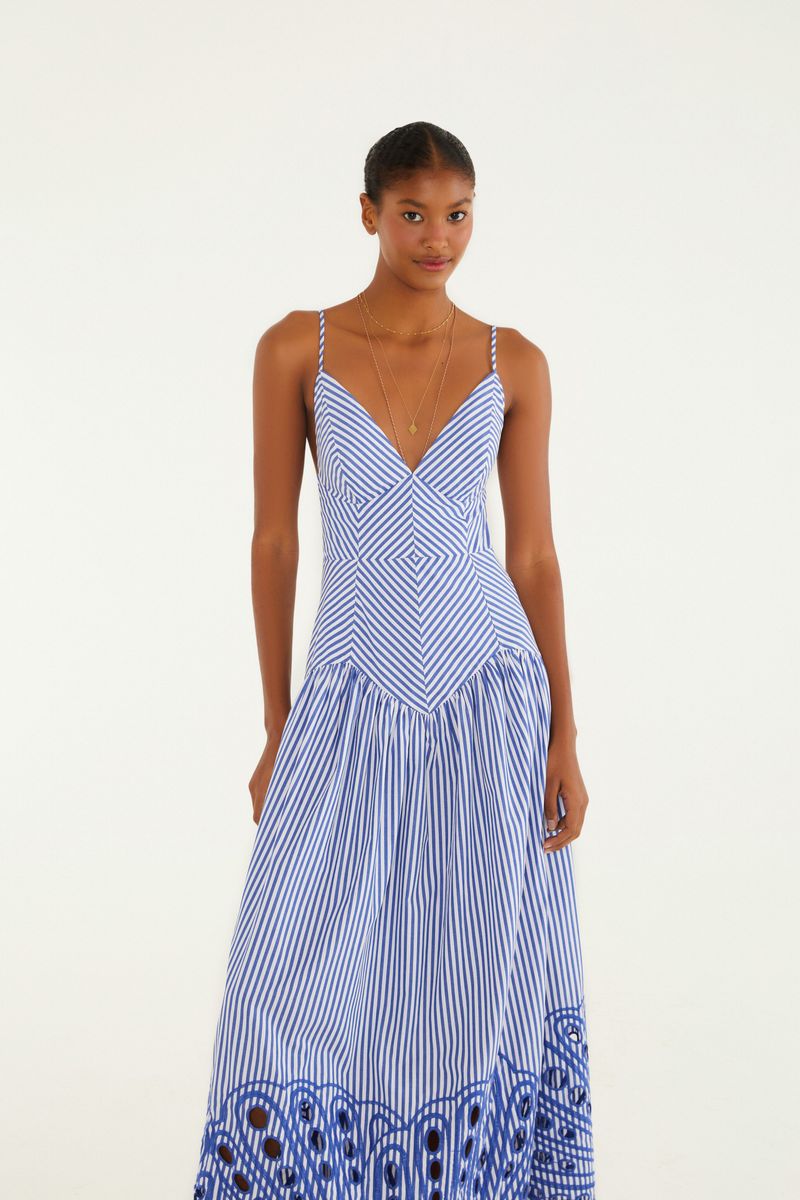 Vestido Richelieu Conchas