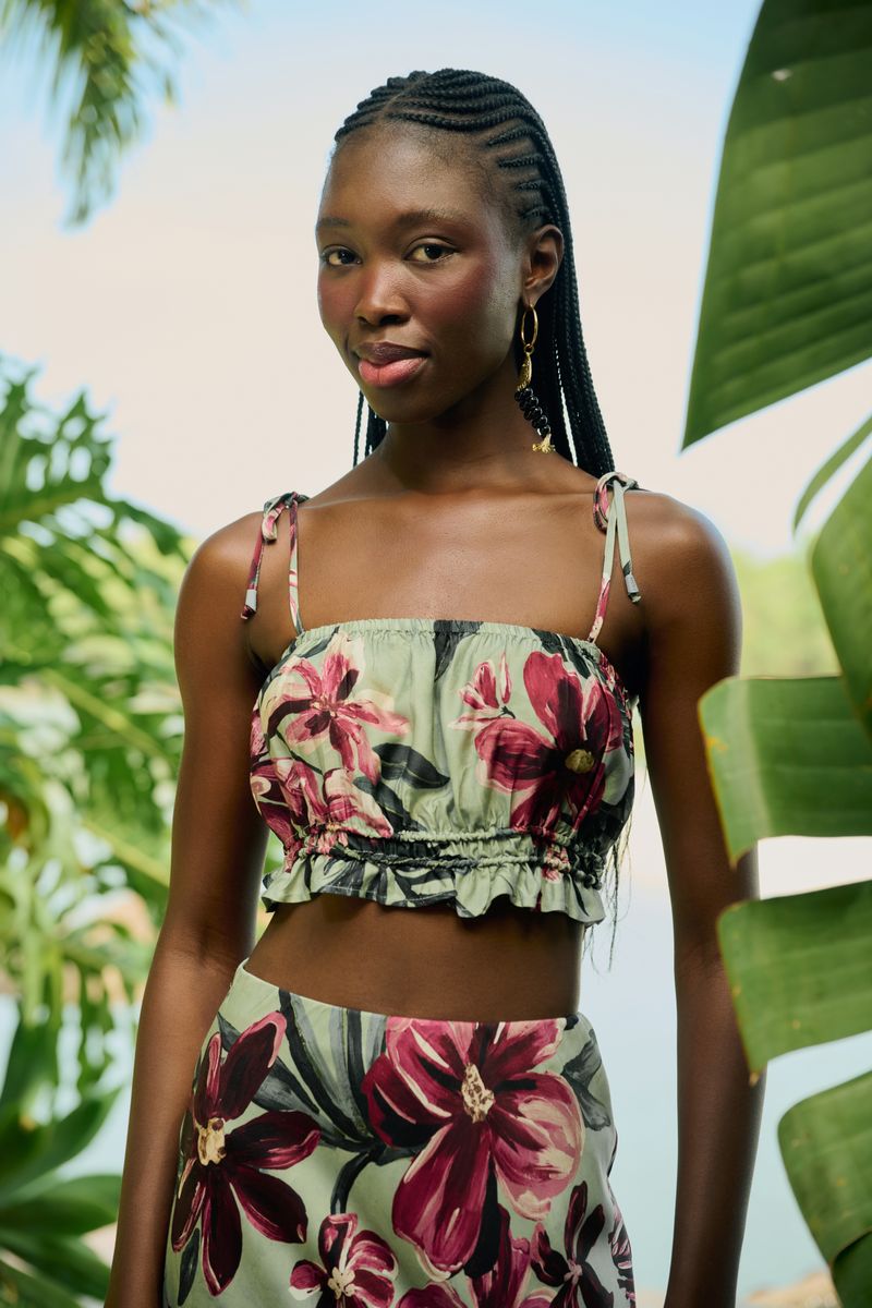 Top Estampado Lineia