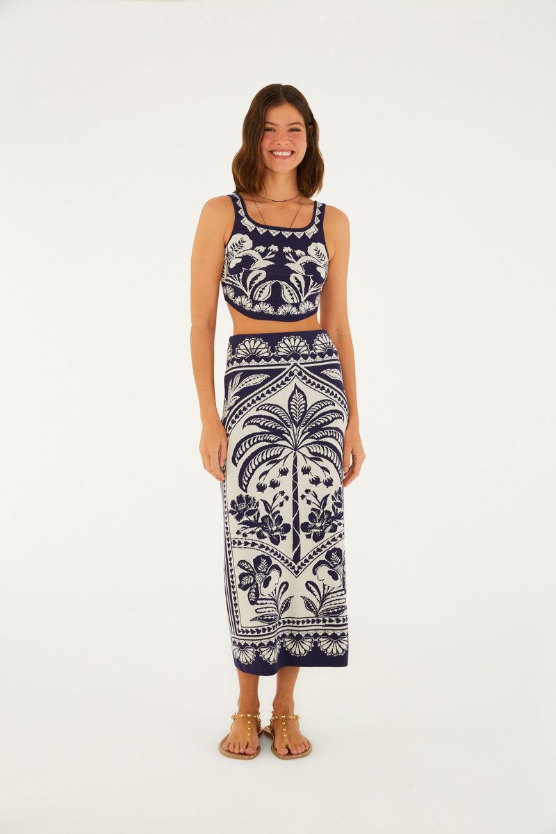 Top Tricot Jacquard Martina